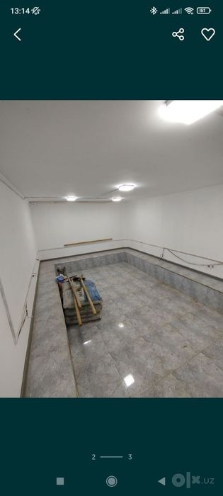 Чиланзар20кв ор ТРЦ GLOBUS 30м² подвал в доль дороги можно ЦЕХ- СКЛАД