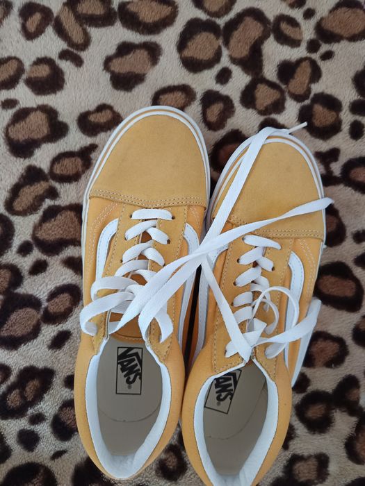 Teniși Vans, galben banană.