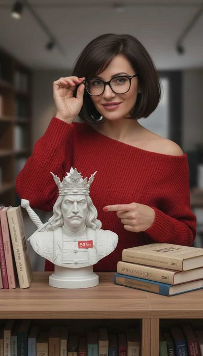 Statueta bust Stefan cel Mare