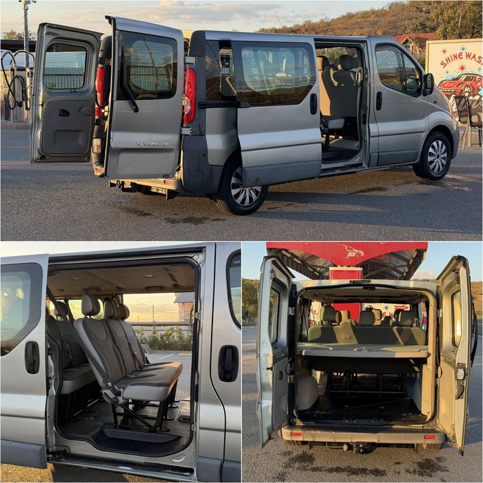 Opel Vivaro 2011 / 2.0 D / 115 CP / 9 locuri / Lung / Clima / Euro 5