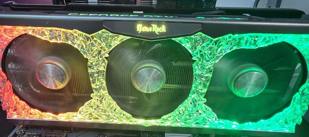 Placă video Palit GeForce RTX 3080 Ti GameRock de  12GB, 384-bit