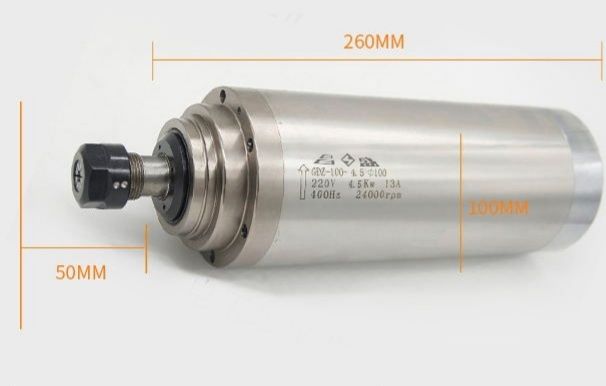 Шпиндель для фрезерный станок. 4.5кв