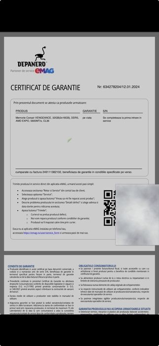 Corsair VENGEANCE,32GB(2x16GB), DDR5, AMD EXPO, 5600MT/s, CL36