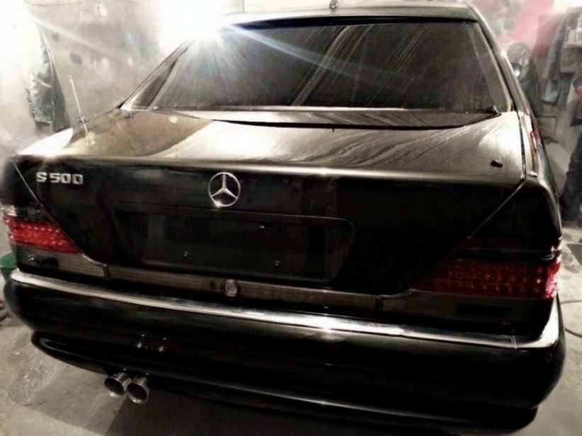 Бампер Mercedes W140 в стиле Wald Кабан