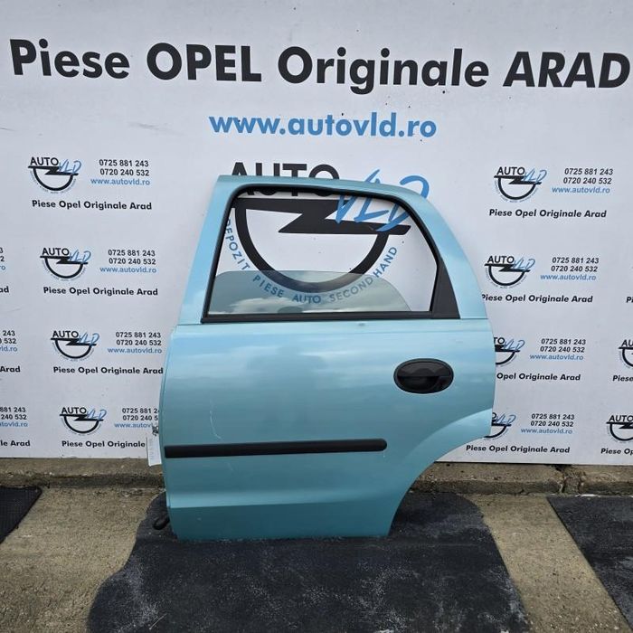 Portiera usa verde spate stanga Opel Corsa C