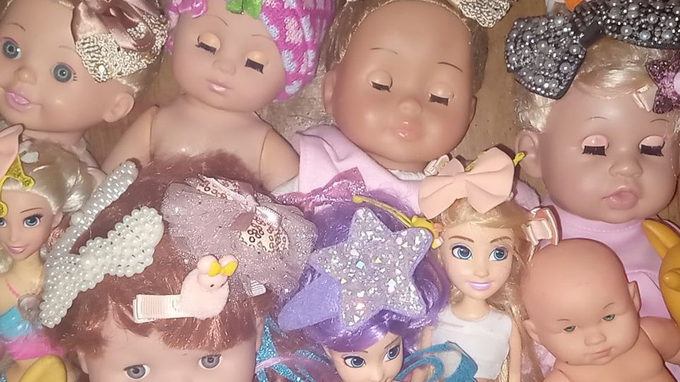 Набор больших кукол и аксессуаров