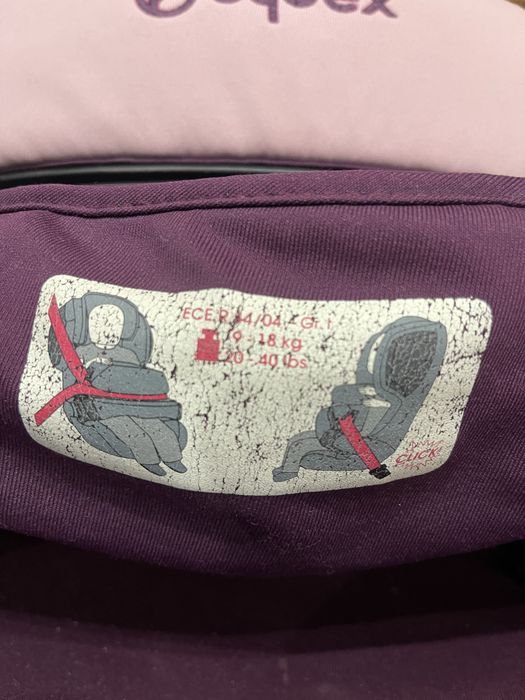 Cybex Juno-fix 9-18kg