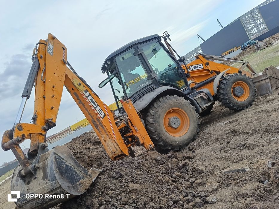 Услуги JCB экскаватора погрузчика камаз