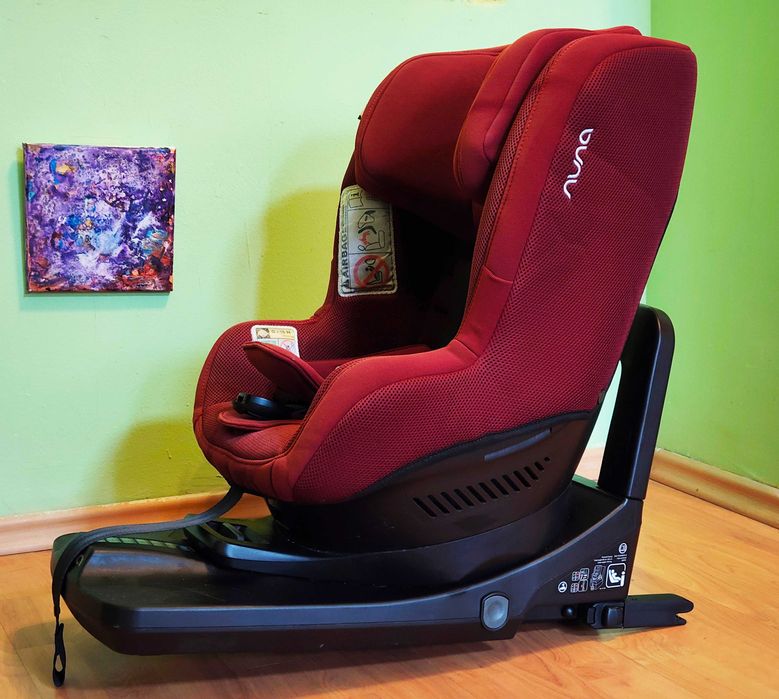 Столче за кола ISOFIX Nuna Rebl 360 iSize, Червено
