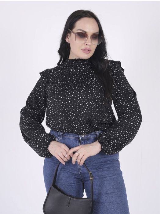 Блузка с длинным рукавом 48 рр