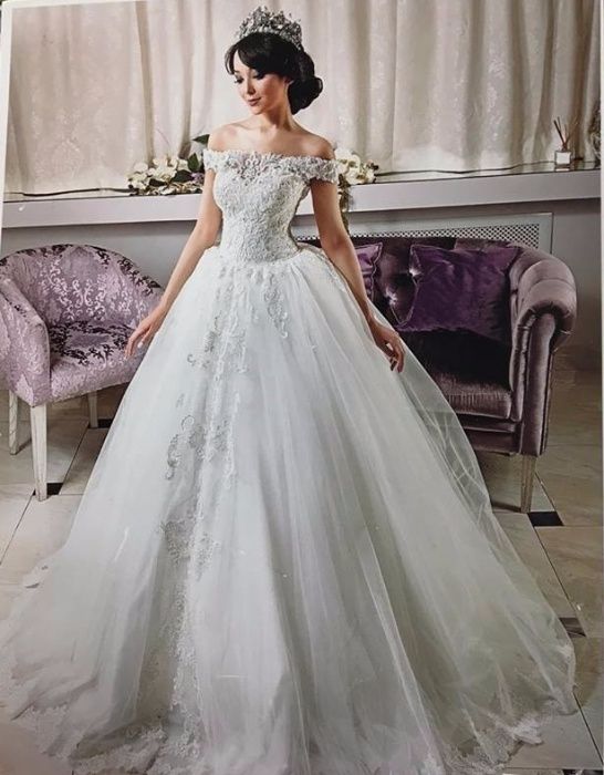 Продам белое свадебное платье!