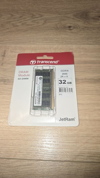 32GB RAM DDR4 SO-DIMM, 2666mhz