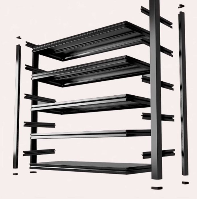 Металлический стеллаж для кухни / Stellaj idishlar va karobkalarga