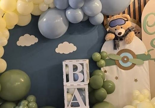 Figurine avion și nori din HDF de 3 mm