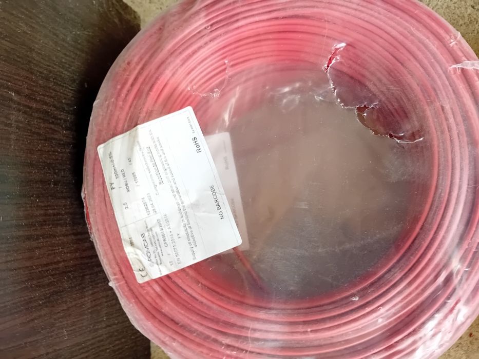 Conductor electric  cupru  FY  2.5mm / 1.5 mm