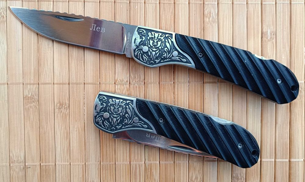 Сгъваем нож Лев / Пантера
