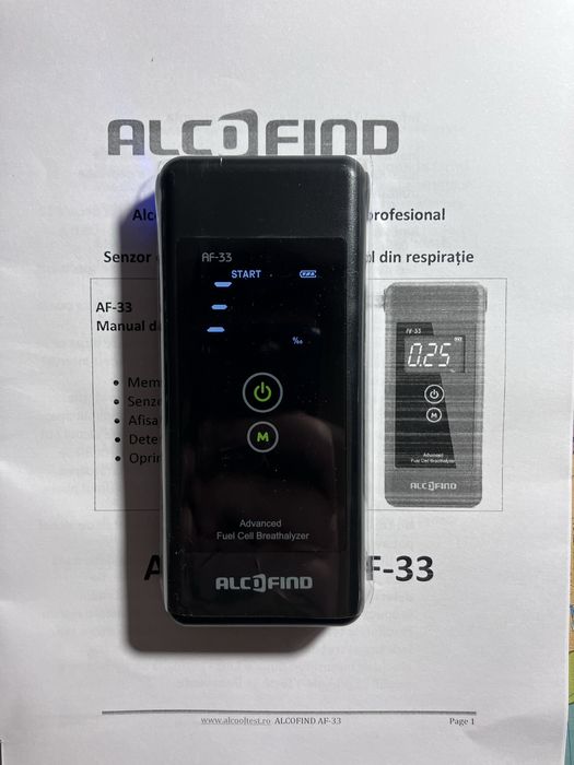 Alcooltest AF-33 Alcofind NOU