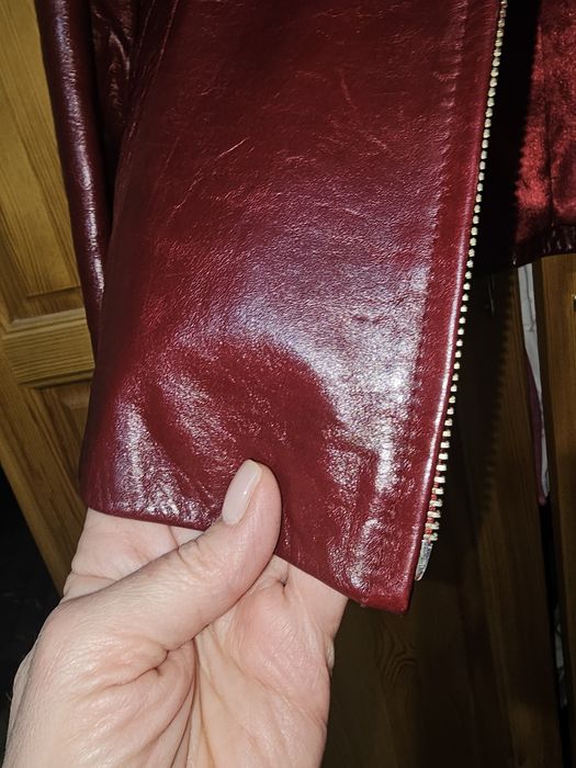 Кожено яке, естествена кожа