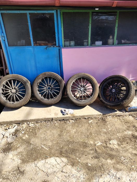 Jante dynamic team sports 17 cu cauciucuri de vara