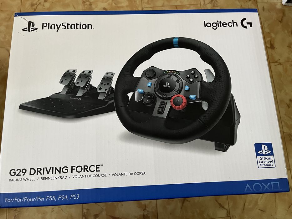 Logitech G29 + педали