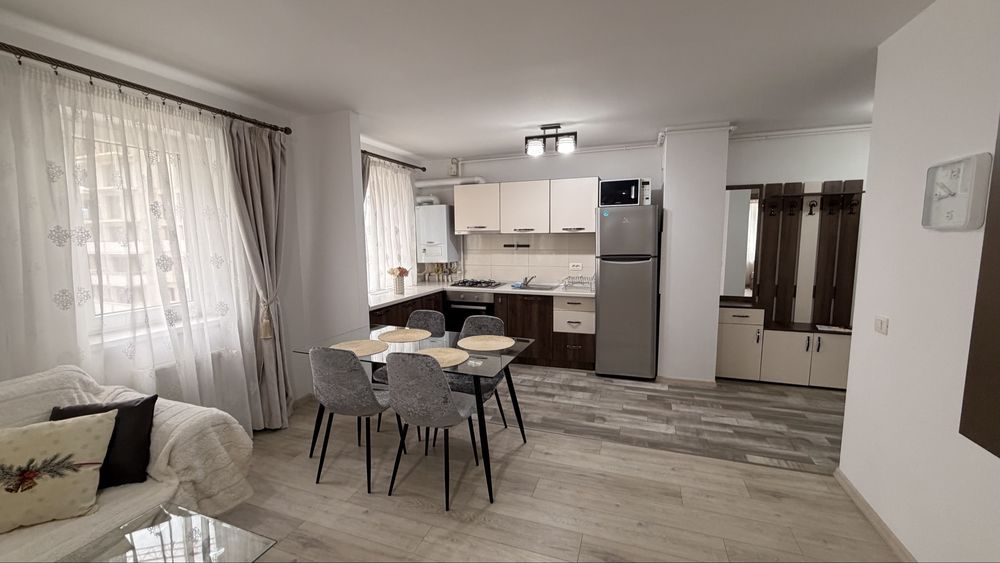 Particular Inchiriez Apart. 2 camere – Se ACCEPTA ANIMALE DE COMPANIE ! Open Space + Loc Parcare PRIVATA – Ansamblul TOP CITY – Zona Tractorul CORESI