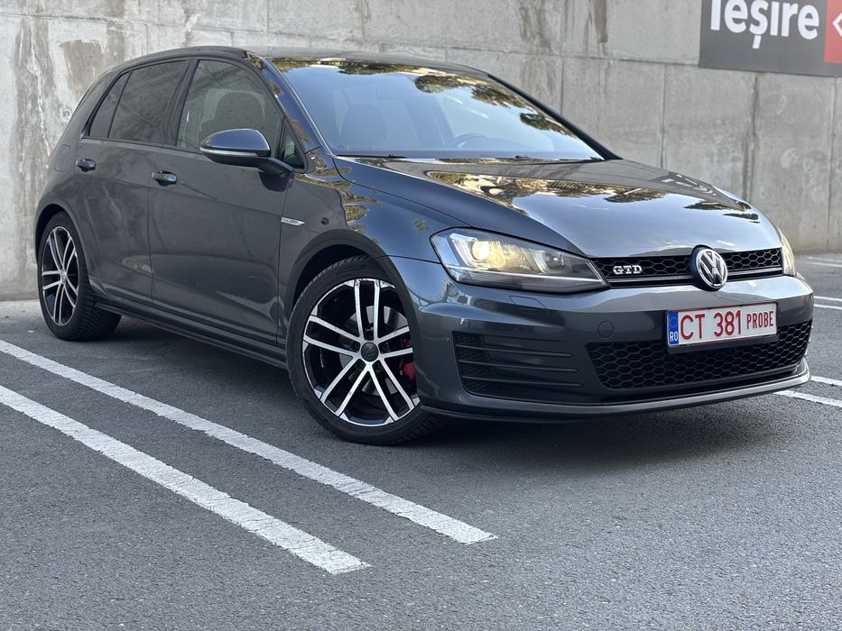 Golf 7 GTD 184Cp Euro6/Cutie automata DSG/Moduri de condus/Garantie