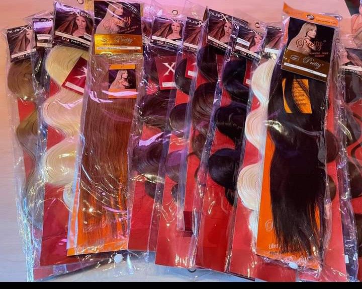 Afro hair extensii din par natural