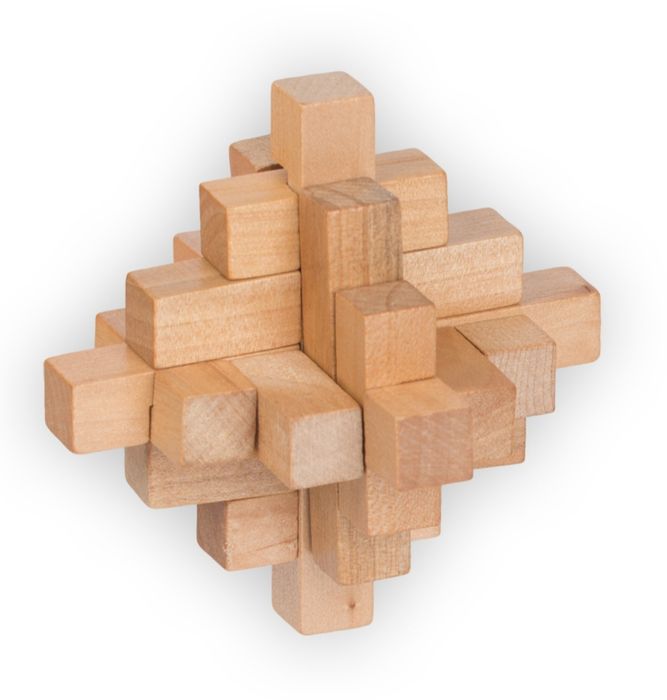 2 Головоломки деревянные набор