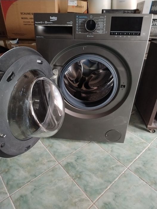 Masina de spalat rufe cu uscator BEKO B5DFT510447M, 10 kg spalare, 6 k