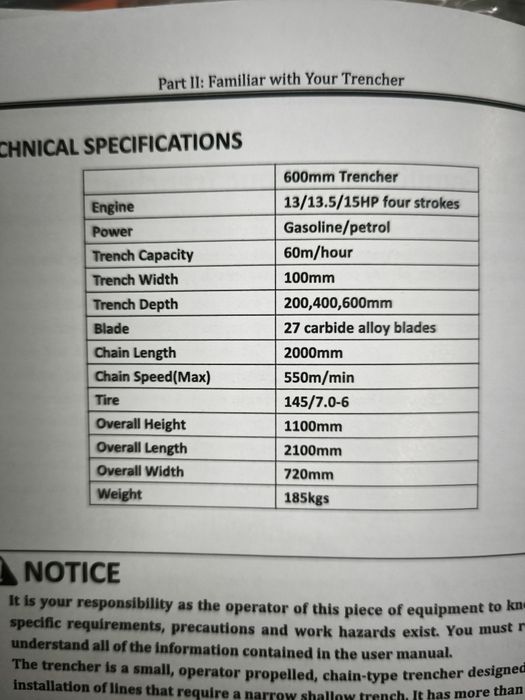 Предлагаем Вашему вниманию трашеекопатель