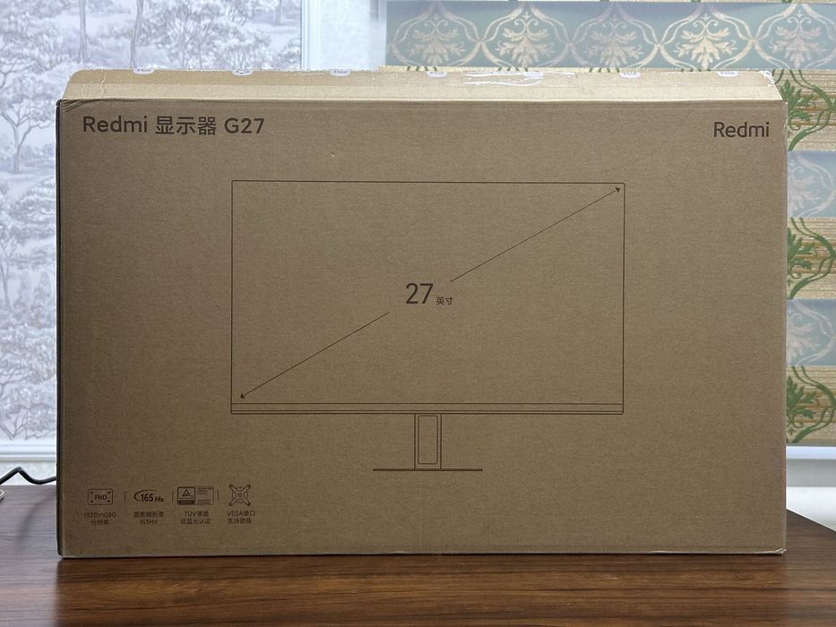 Монитор: Redmi G27, FHD, 165Hz, IPS