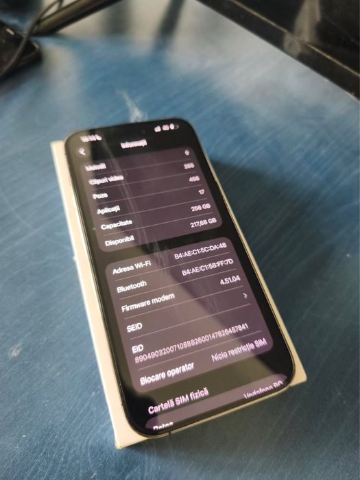 Vand iphone 14 pro max  256 gb pret neg
