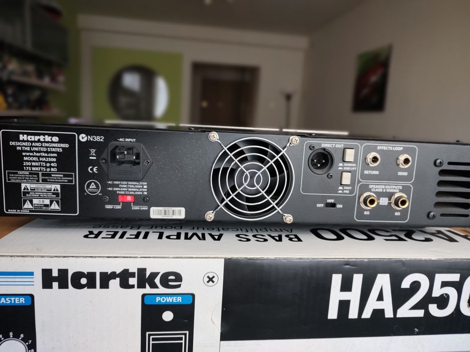 Hartke HA2500 – head amplificator pentru bass