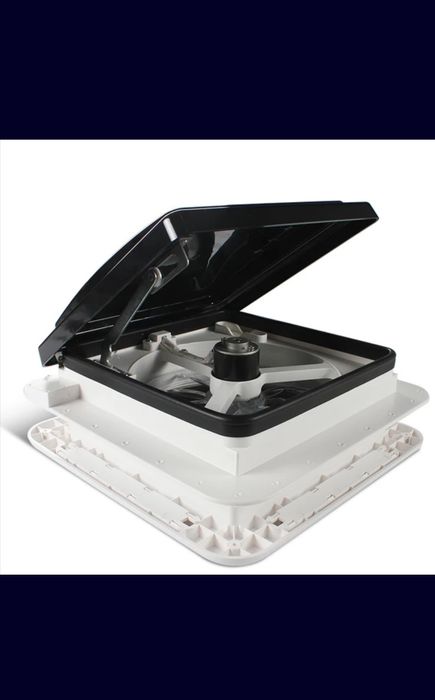 Trapa cu ventilator NOUA 28 X 28 In-OUT baie camper rulota autorulota