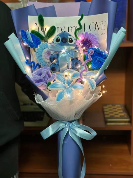 Buchet flori handmade