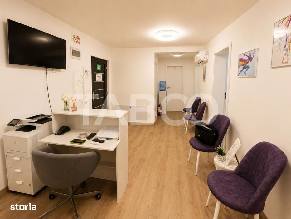 Spatiu birouri de inchiriat 2 camere si receptie zona Strand