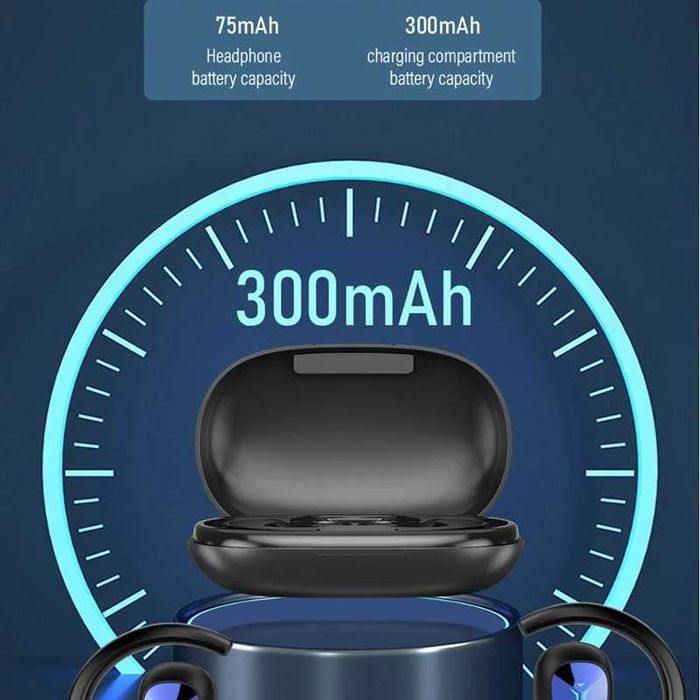 Безжични Bluetooth стерео слушалки блутут TWS-T8 BT за смарт телефон