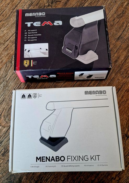 Напречни греди Menabo за Mercedes C (W204) и BMW модел Thule