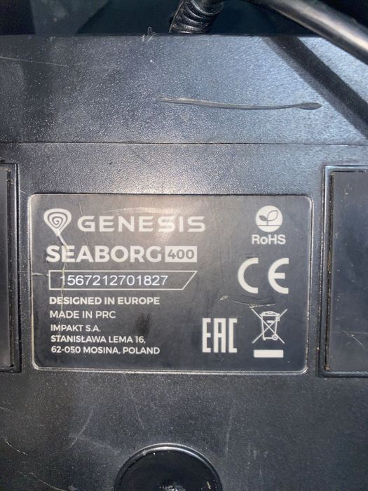 Volan de gaming genesis seeaborg400 cu pedale