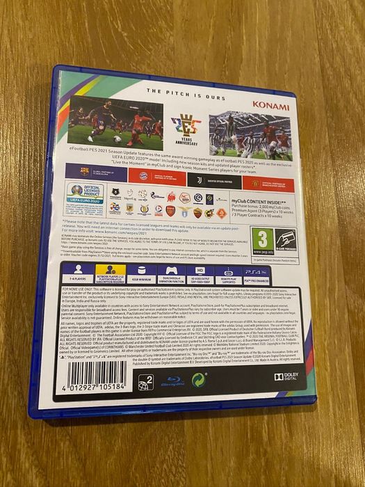 PES 2021 Season Update PS4 / PS5 – Stare Colecție – Compatibil Update 2026
