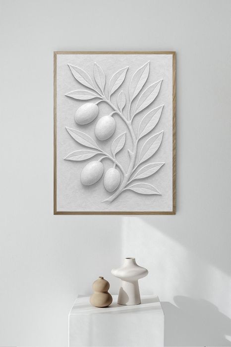 Картина на заказ в интерьер барельеф