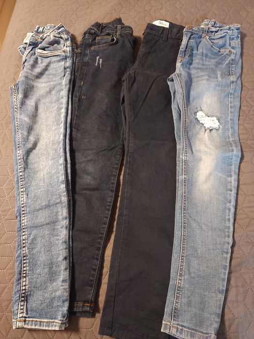 Лот от детски есенно-зимни дрехи ръст134-140