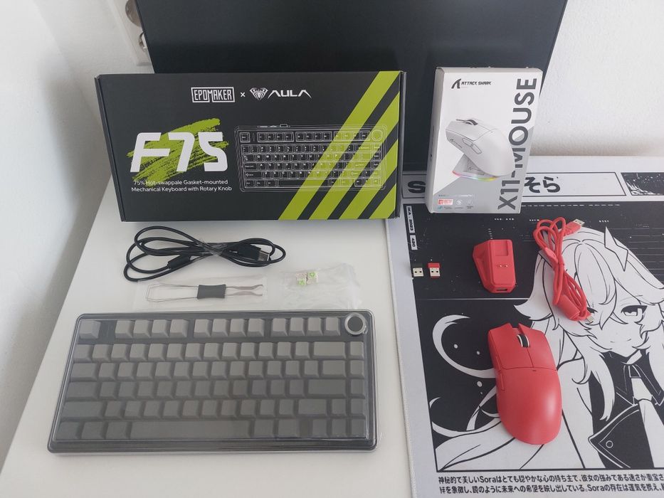 Attack shark x11 & aula f75