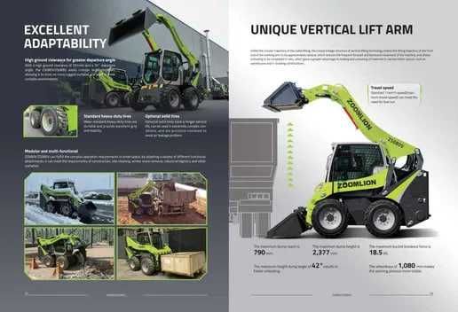 Мини-погрузчик Bobcat Zoomlion ZS080V 0.4 куб