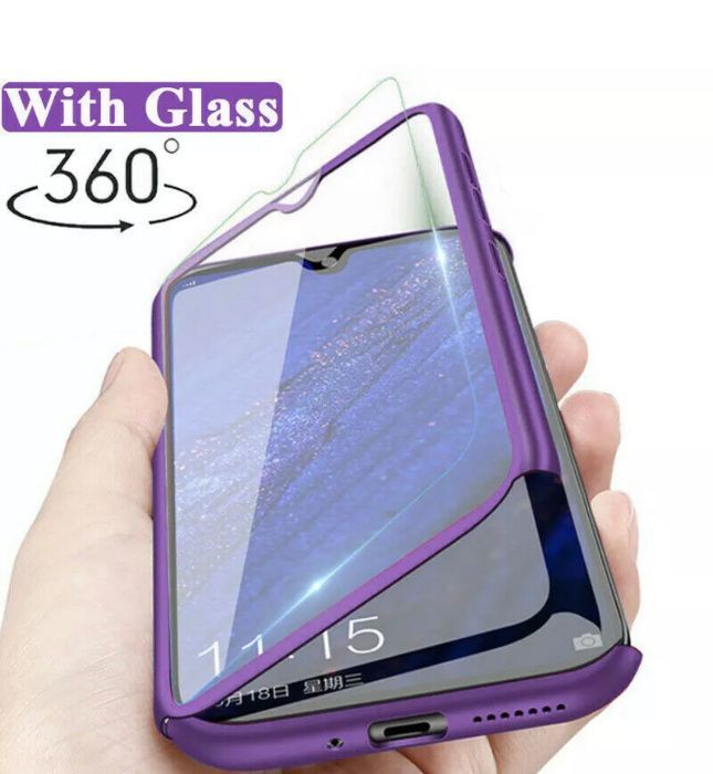 Husa 360° fata + spate pt Samsung Galaxy A21s , A41, Note 10 Lite