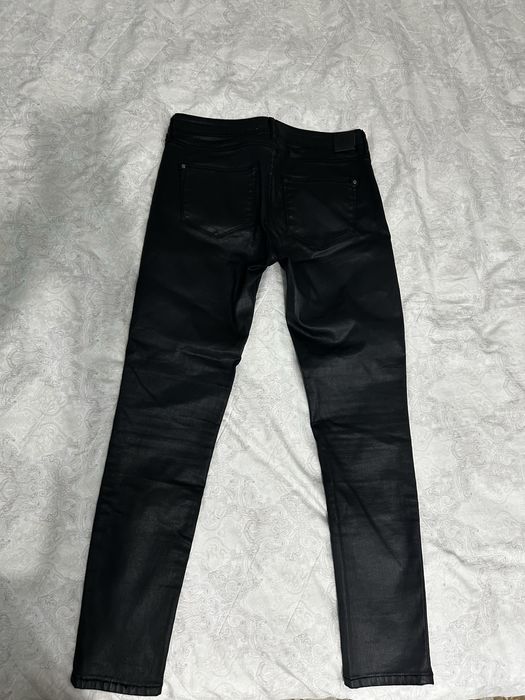 Черные skinny джинсы mango