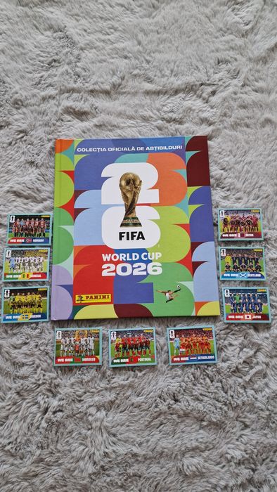 Album cartonat Fifa World Cup 2026 Panini stickere