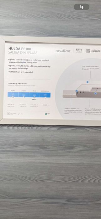 Saltea  noua 120x200