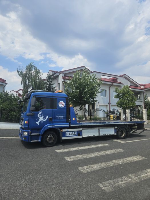 MAN TGL 10.180 Platforma Hidraulica Tractari Auto