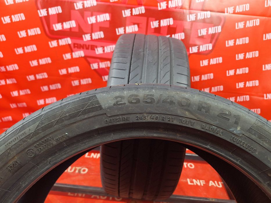 Anvelope de VARA - 265/40/21 - Continental - 5.86 MM - DOT 2020 !